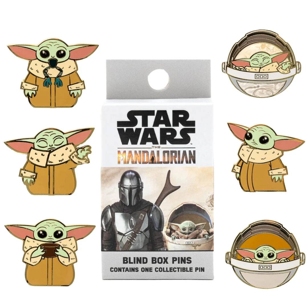 sticky Funko POP! Star Wars The Mandalorian: The Child blind box enamel pins kitűző