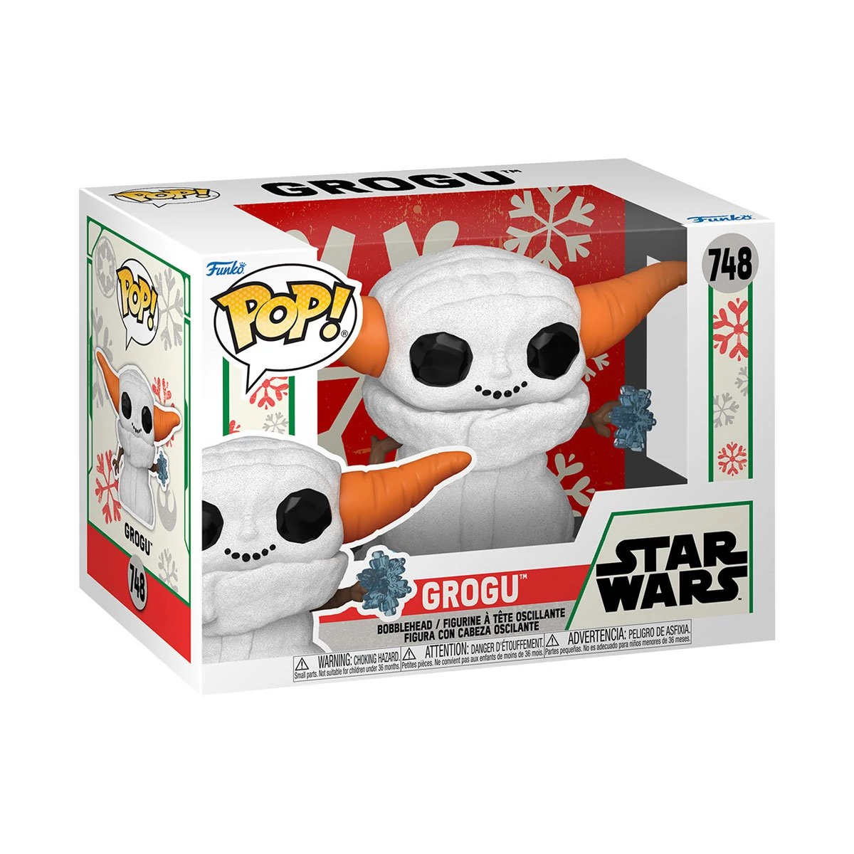 sticky Funko POP! Star Wars - Holiday Grogu figura #748