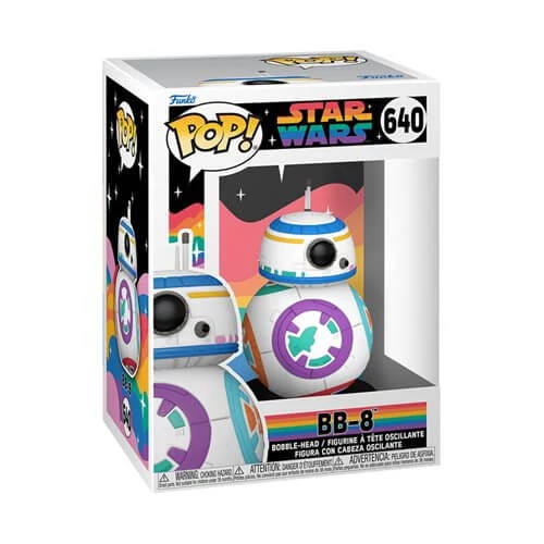 sticky Funko POP! Star Wars: Pride 2023 - BB-8 figura