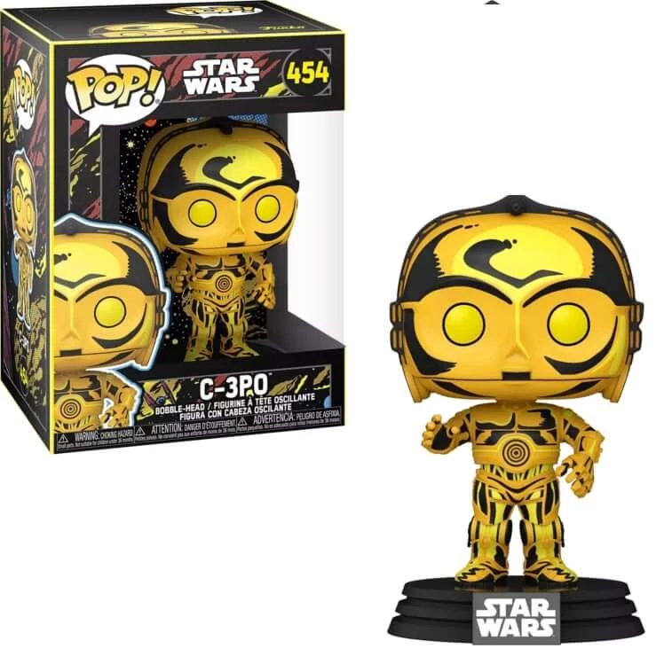 sticky Funko POP! Star Wars: Retro Series - C-3PO figura