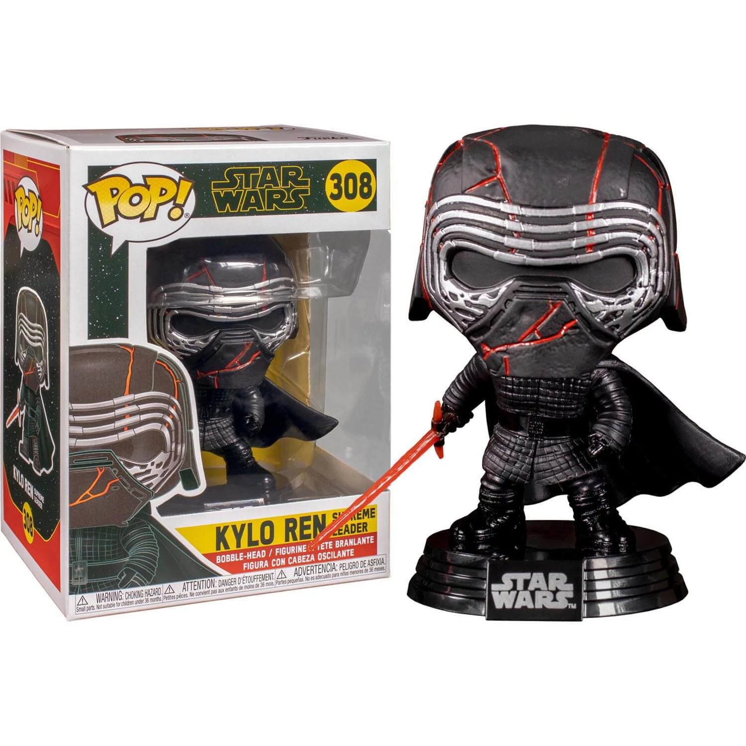 sticky Funko POP! Star Wars: Rise of Skywalker - Kylo Ren figura #308