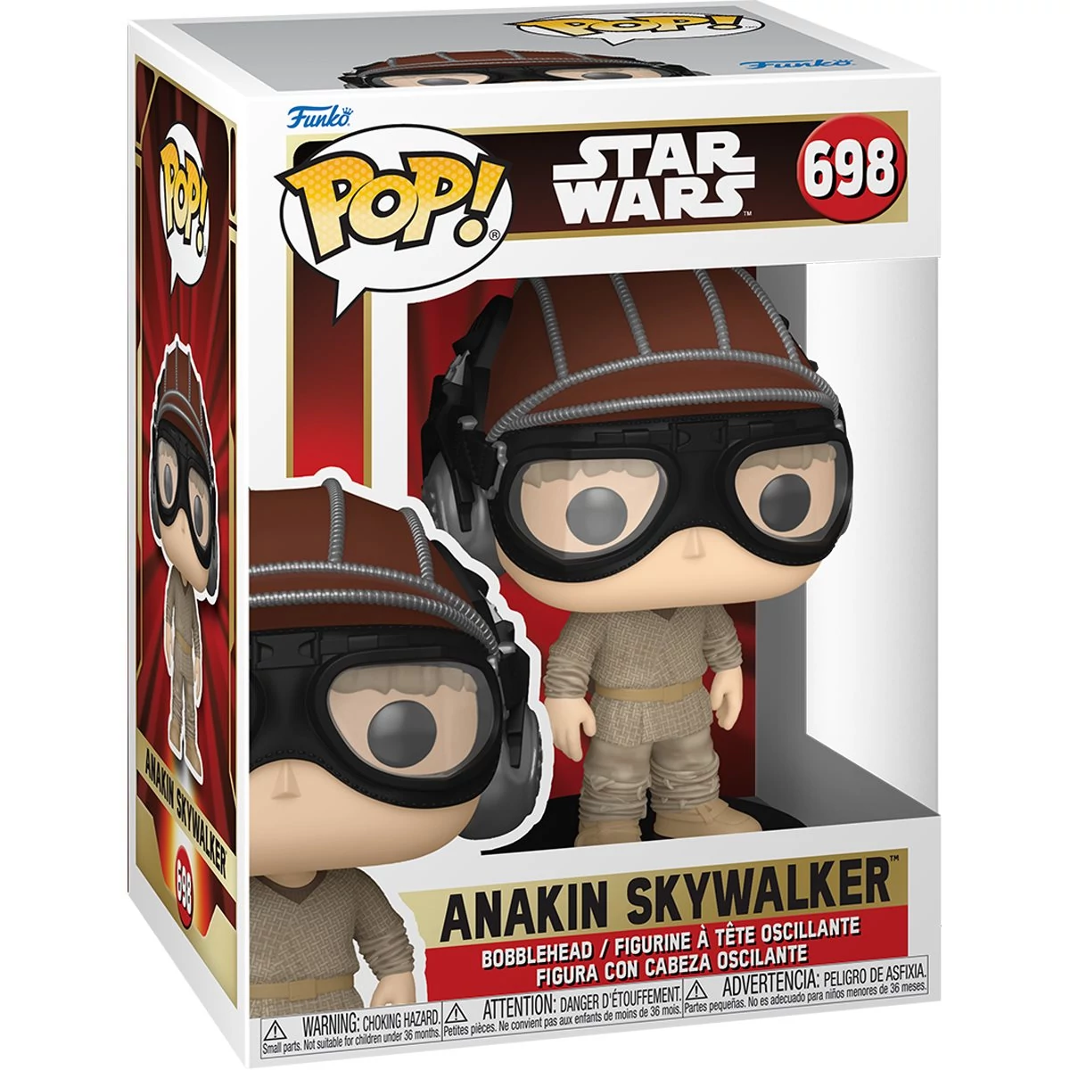 sticky Funko POP! Star Wars: Star Wars - Anakin w/Helmet figura