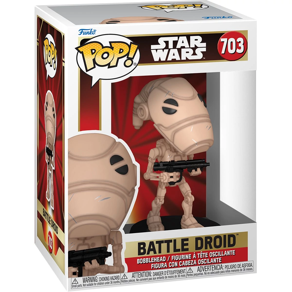 sticky Funko POP! Star Wars: Star Wars - Battle Droid figura