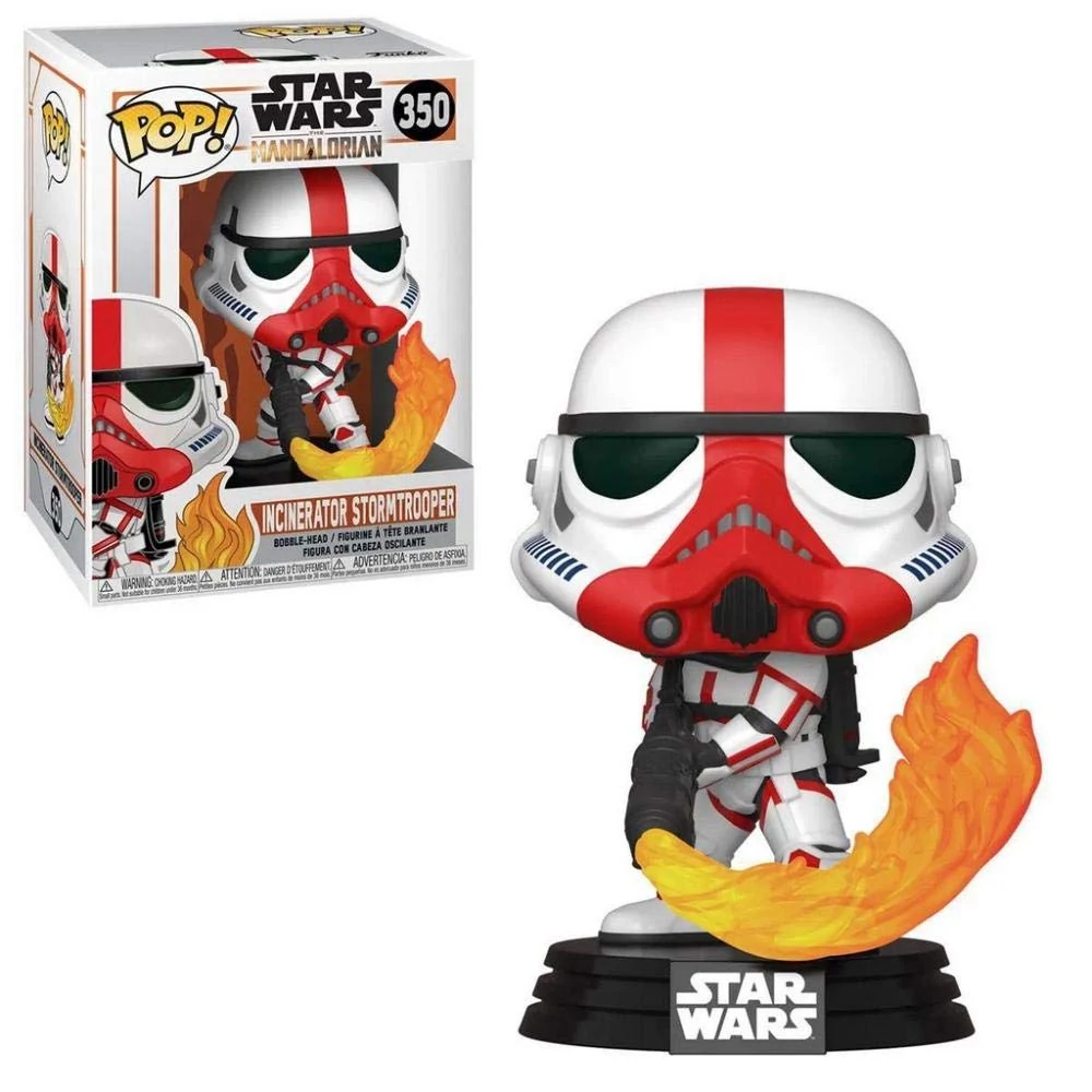 sticky Funko Pop! Star Wars: The Mandalorian - Incinerator Stormtrooper figura #350