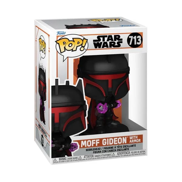 sticky Funko POP! Star Wars: The Mandalorian S10 - Moff w/Armor figura #713