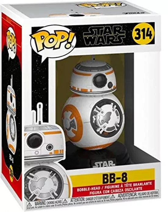 sticky Funko POP! Star Wars: The Rise of Skywalker - BB-8 figura #314