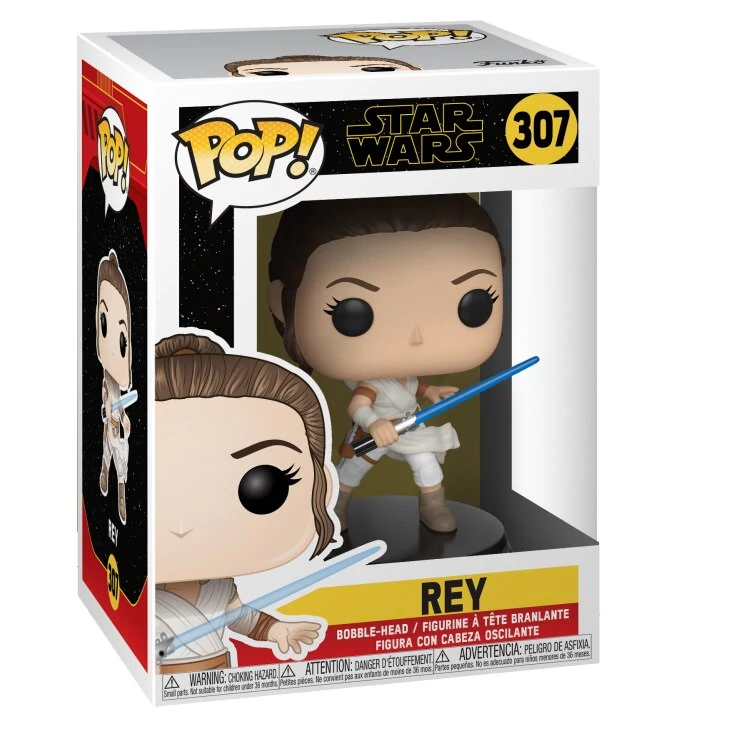 sticky Funko POP! Star Wars: The Rise of Skywalker - Rey figura #307