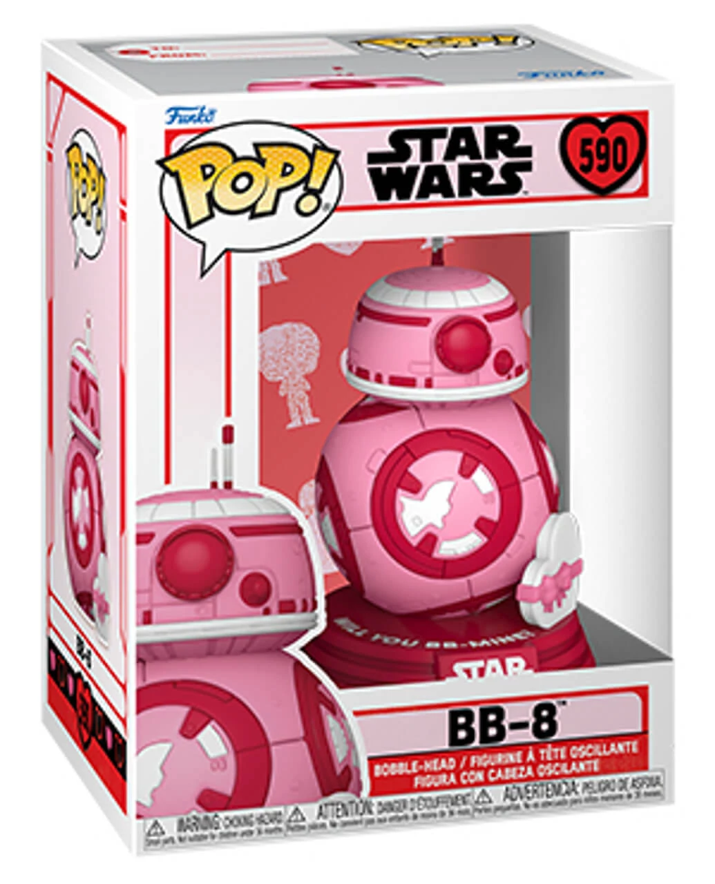 sticky Funko POP! Star Wars: Valentines - BB-8 figura