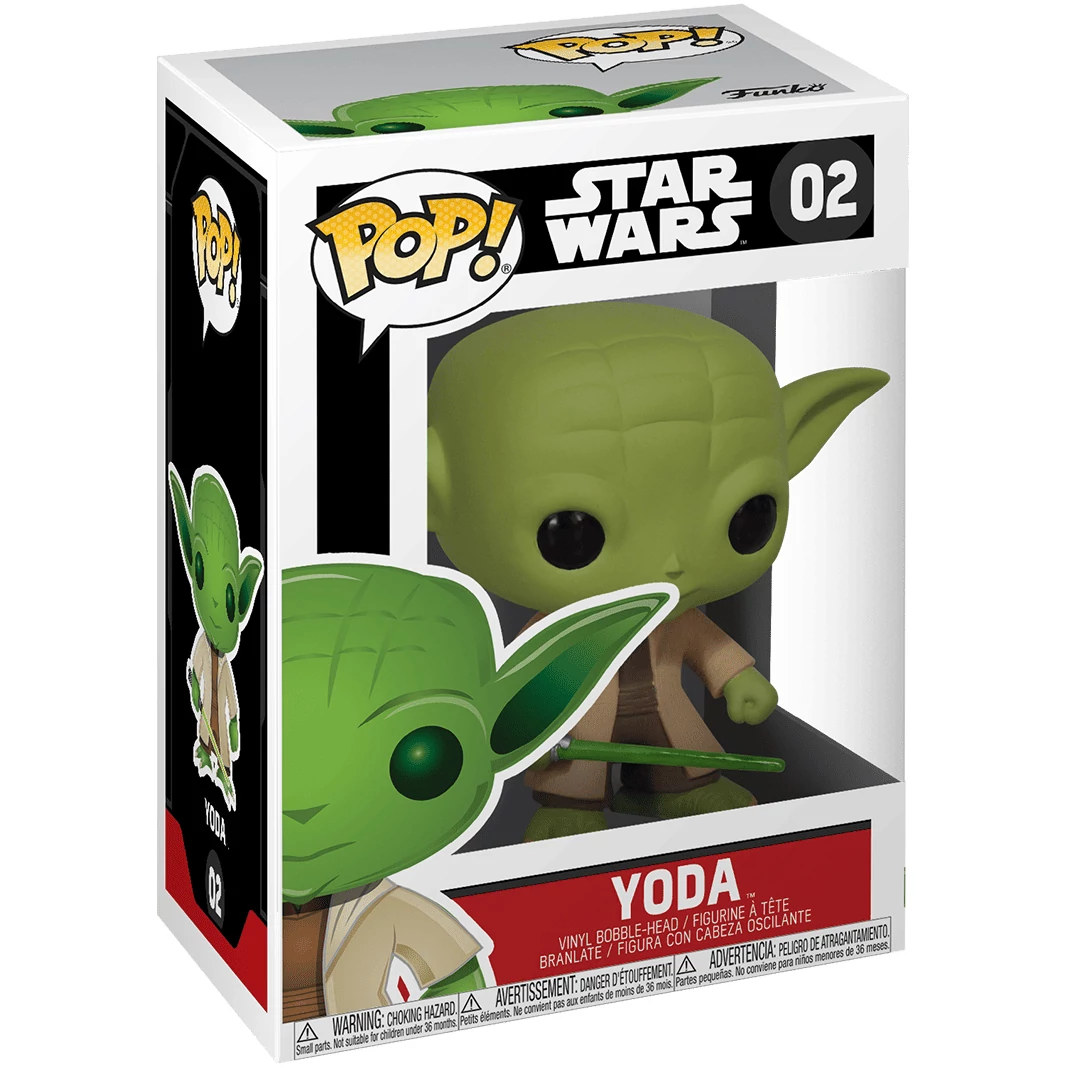 sticky Funko POP! Star Wars - Yoda figura #02