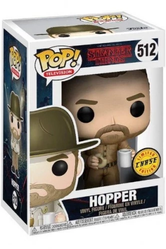 sticky Funko POP! Stranger Things - Hopper w/ Donut figura chase