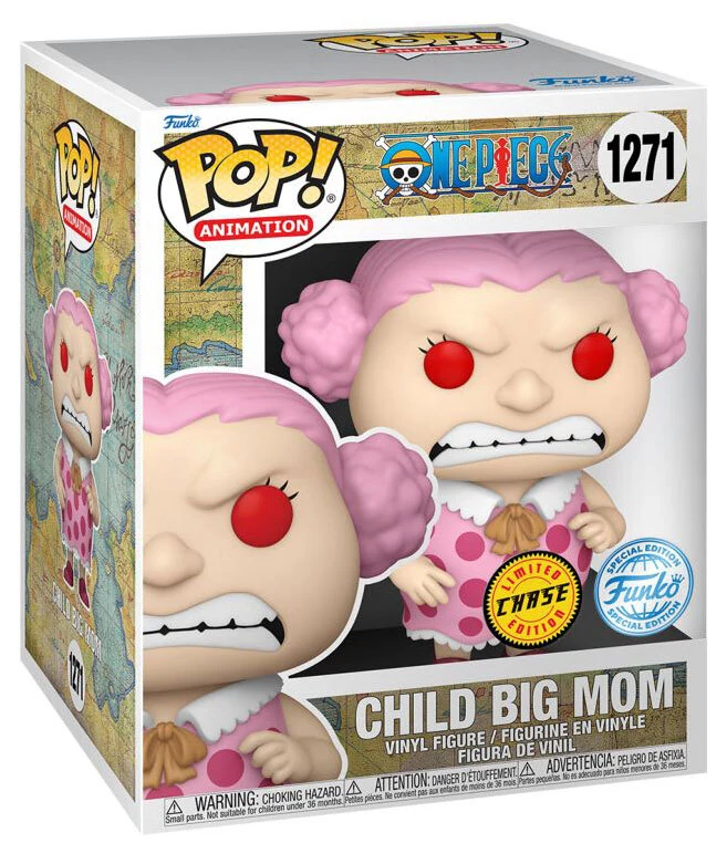 sticky Funko Pop! Super Animation: One Piece - Child Big Mom figura #1271 chase