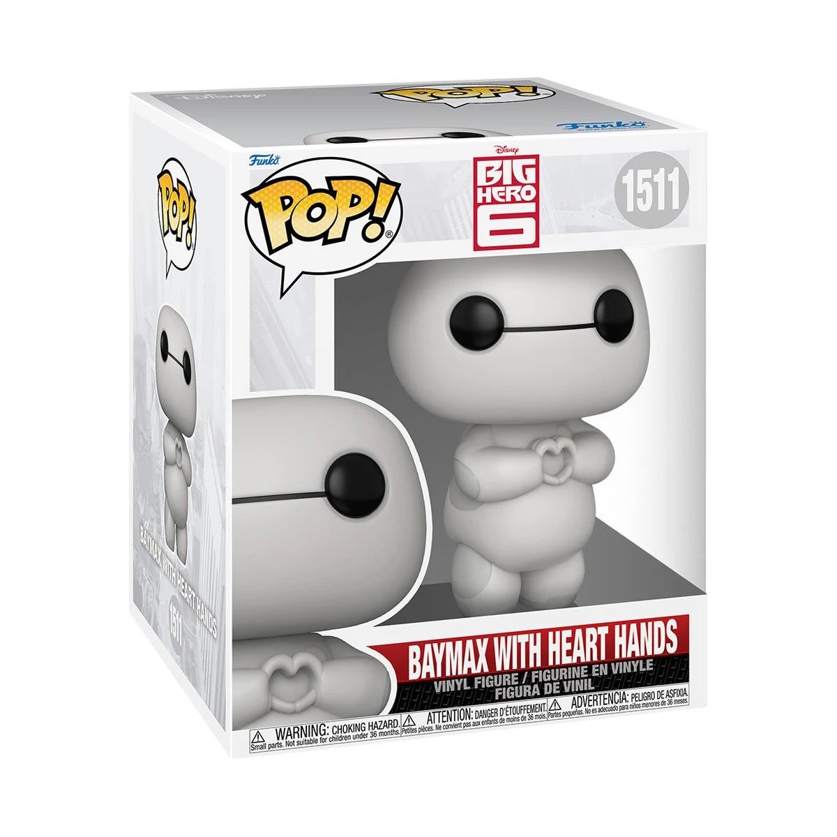 sticky Funko POP! Super: Big Hero 6 - Baymax (Heart Hands) figura