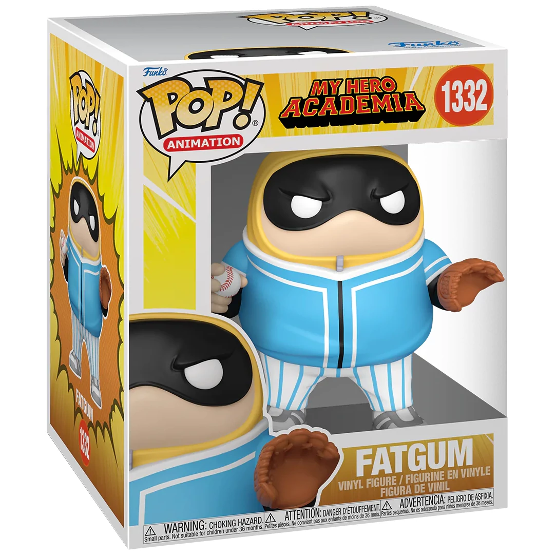 sticky Funko POP! Super: My Hero Academia - Fatgum (baseball) figura #1332