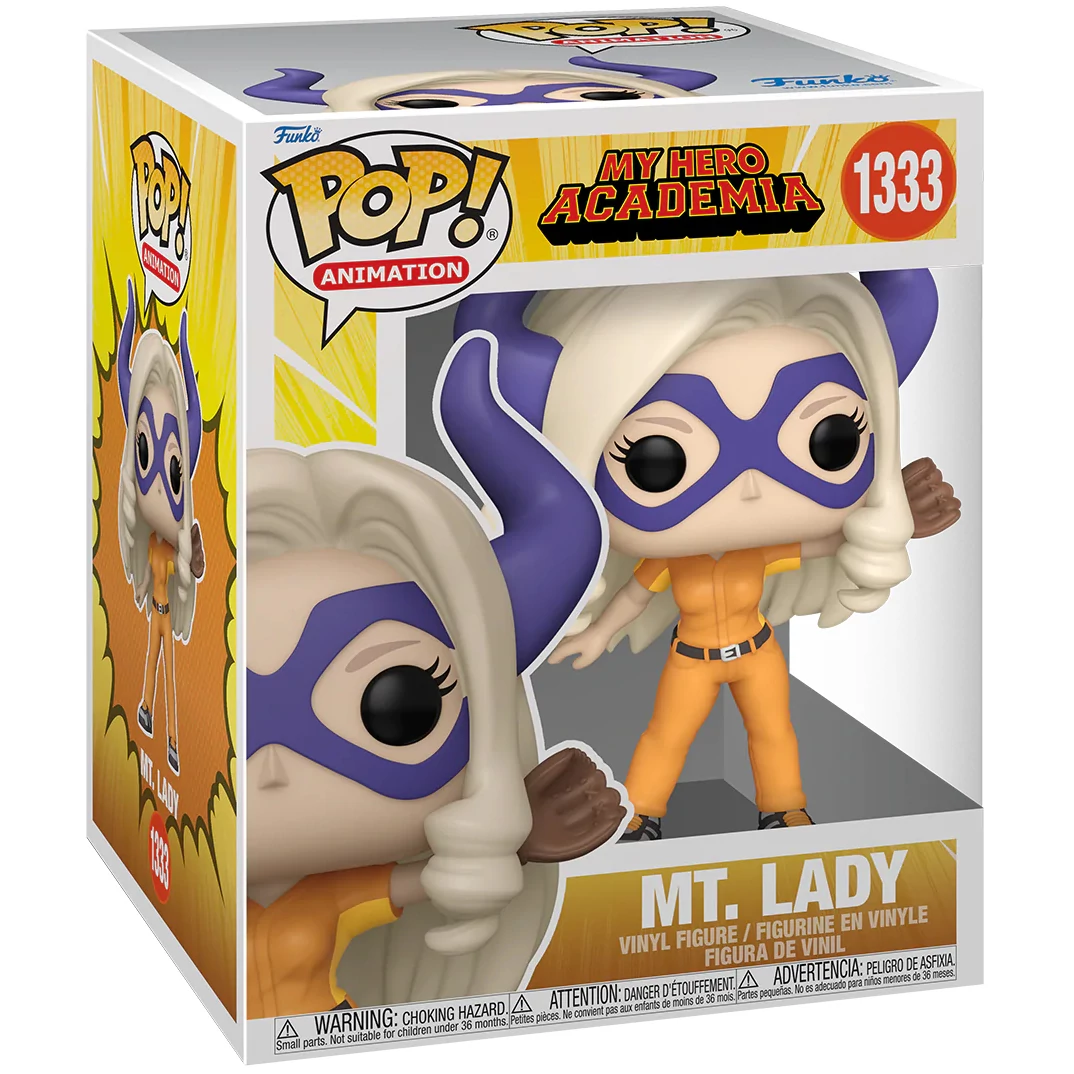 sticky Funko POP! Super: My Hero Academia - Mt. Lady (baseball) figura #1333