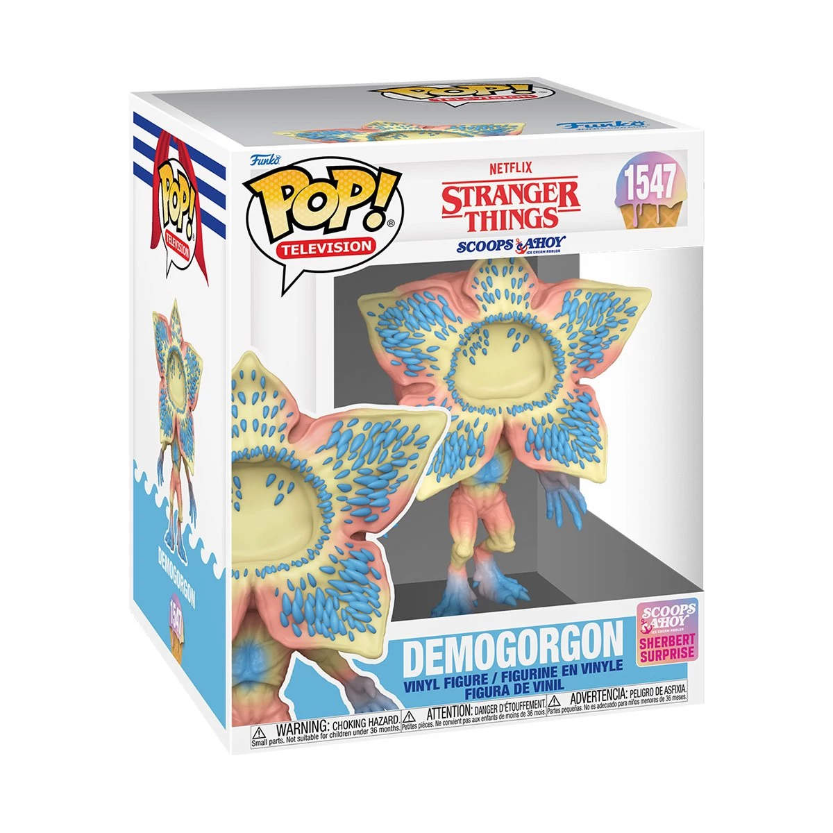 sticky Funko POP! Super: Stranger Things - Demogorgon(Scoops Ahoy) figura