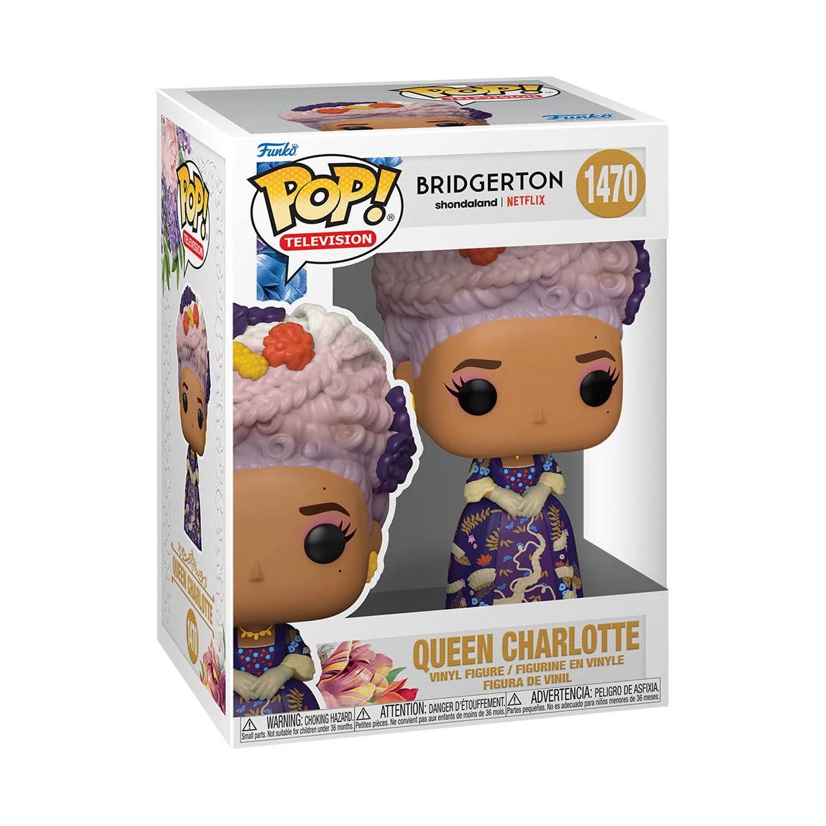 sticky Funko POP! Television: Bridgerton - Queen Charlotte figura #1470