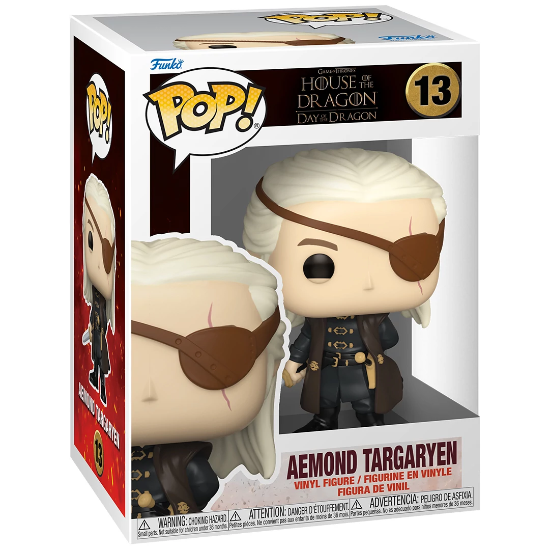 sticky Funko POP! Television: House of the Dragon - Aemond Targaryen figura #13