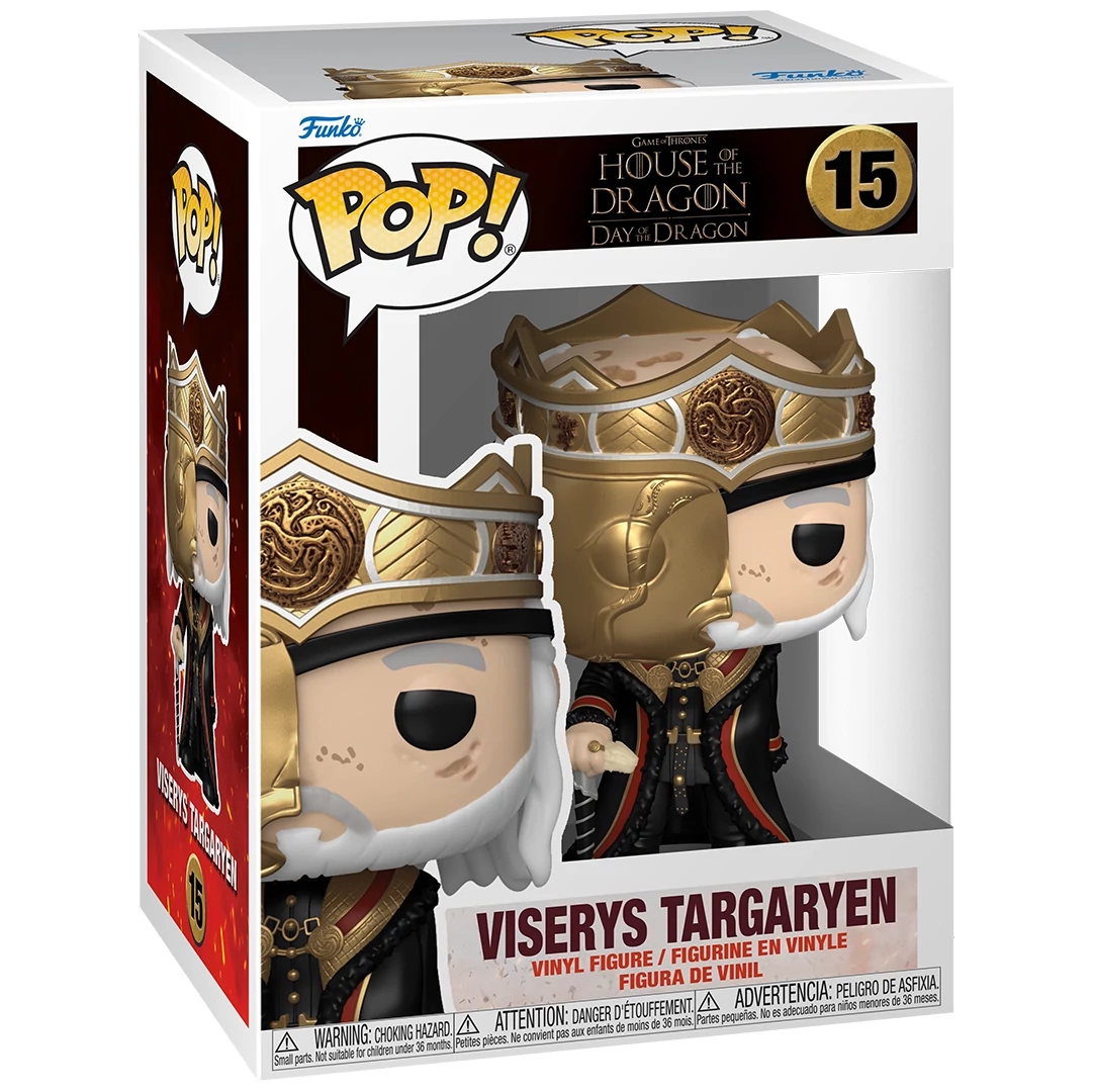 sticky Funko POP! Television: House of the Dragon - Viserys Targaryen figura #15