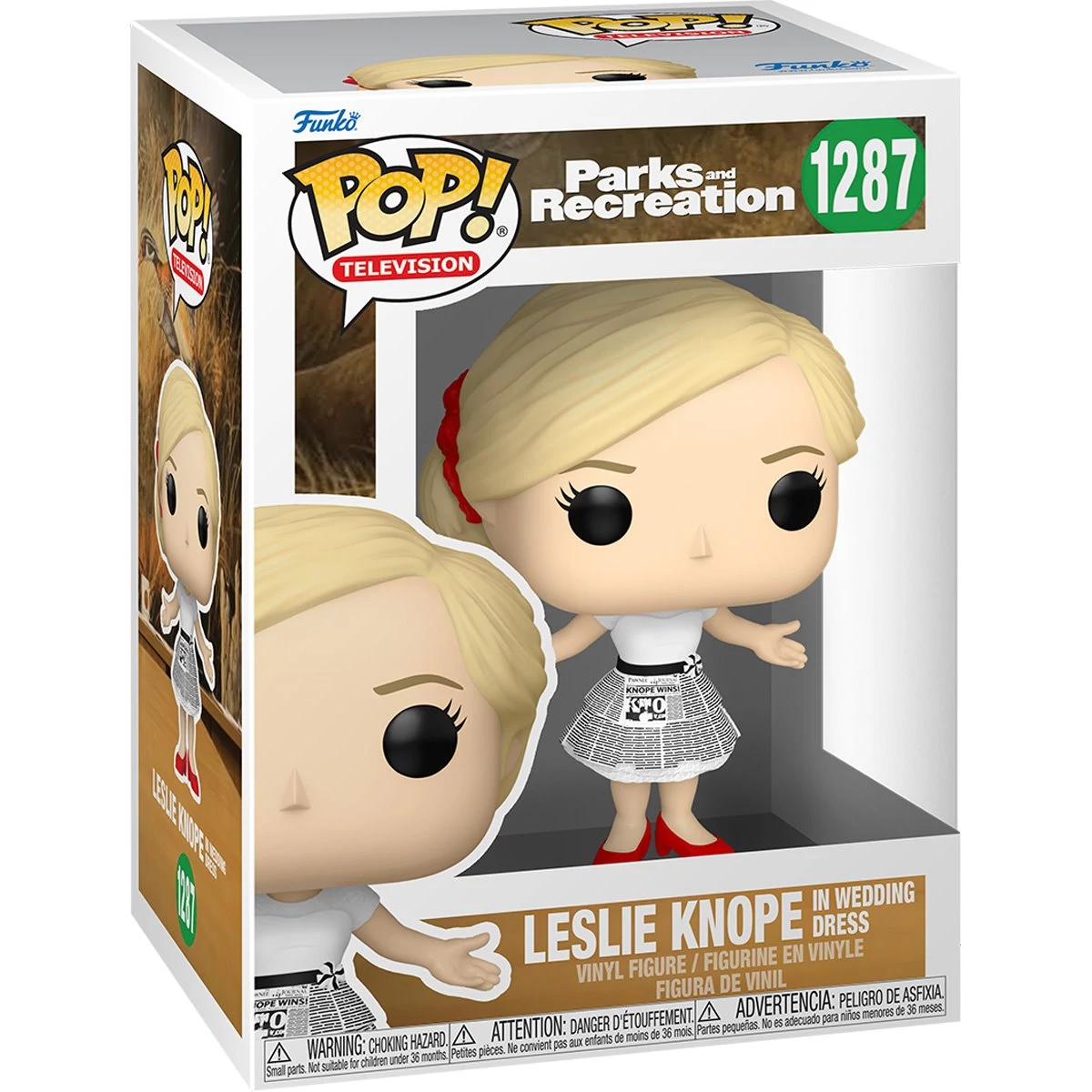 sticky Funko POP! Television: Parks & Recreation - Leslie Knope figura #1287