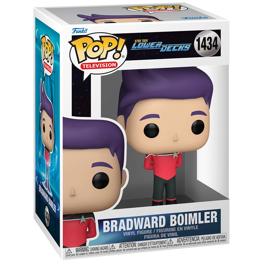 sticky Funko POP! Television: Star Trek Lower Decks - Bradward Boimler figura #1434