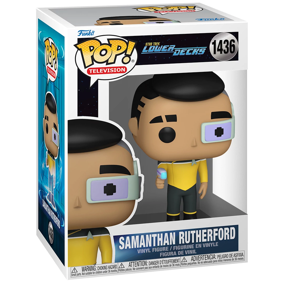 sticky Funko POP! Television: Star Trek Lower Decks - Samanthan Rutherford figura #1436