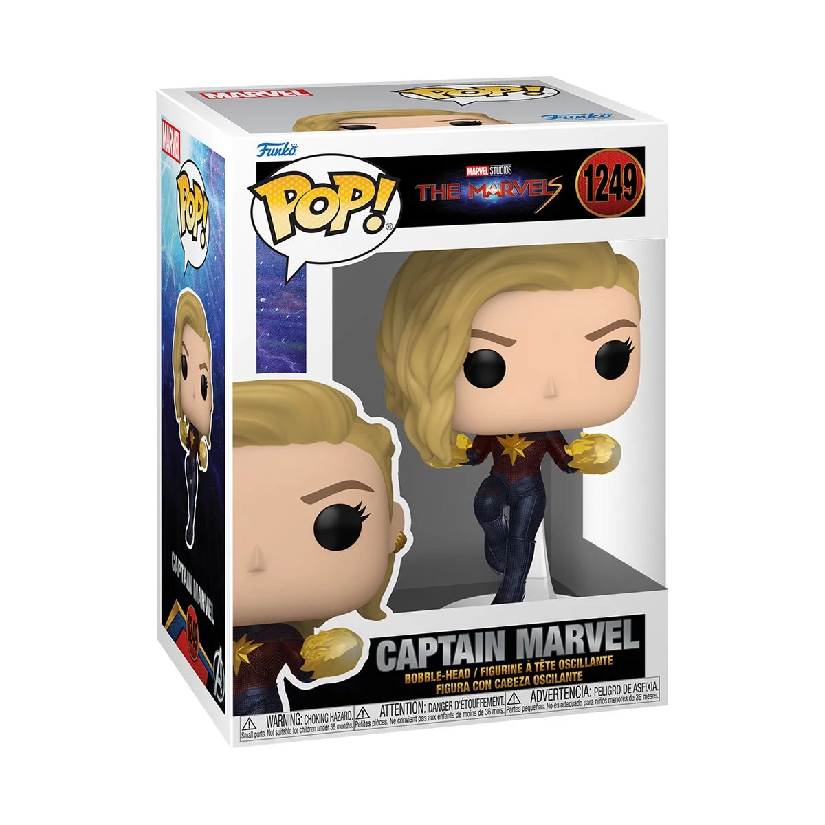 sticky Funko POP! The Marvels - Captain Marvel figura