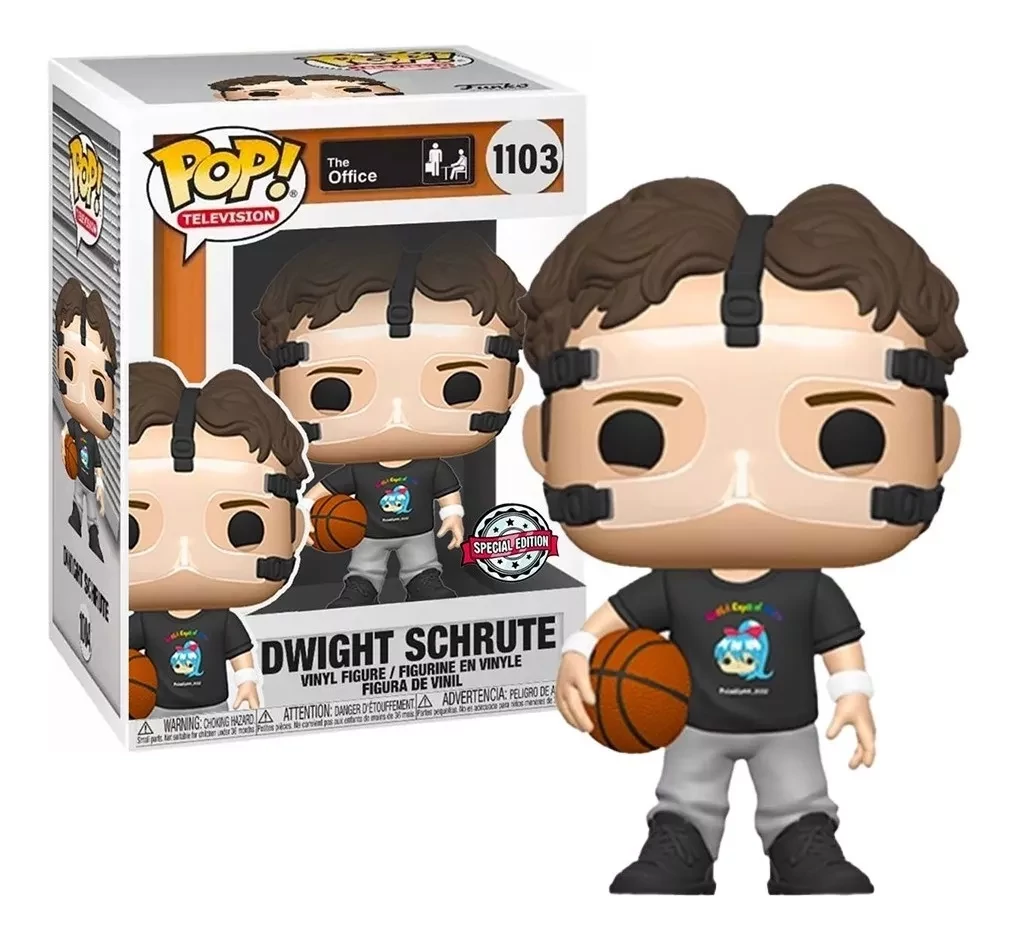 sticky Funko POP! The Office - Basketball Dwight figura #1103