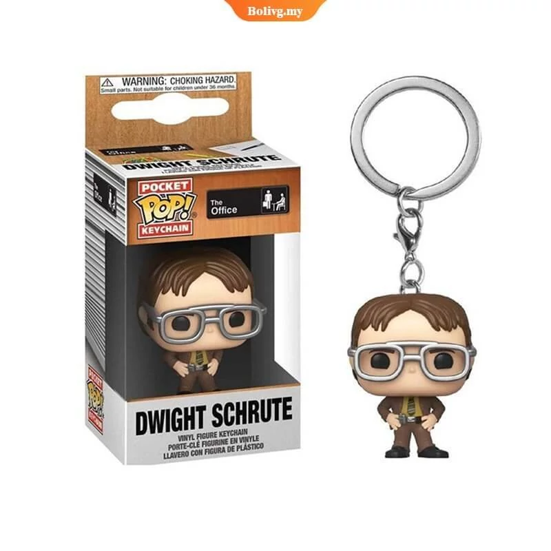 sticky Funko POP! The Office - Dwight Schrute kulcstartó