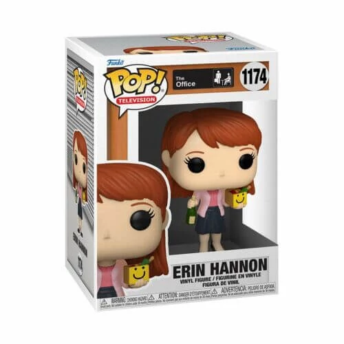 sticky Funko Pop! The Office - Erin Hannon (with Happy Box & Champagne) figura #1174