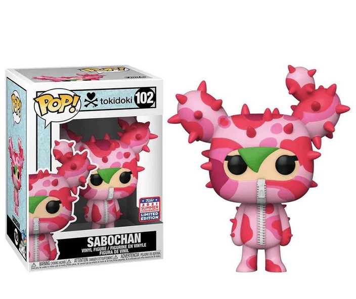 sticky Funko Pop! Tokidoki - Sabochan figura #102