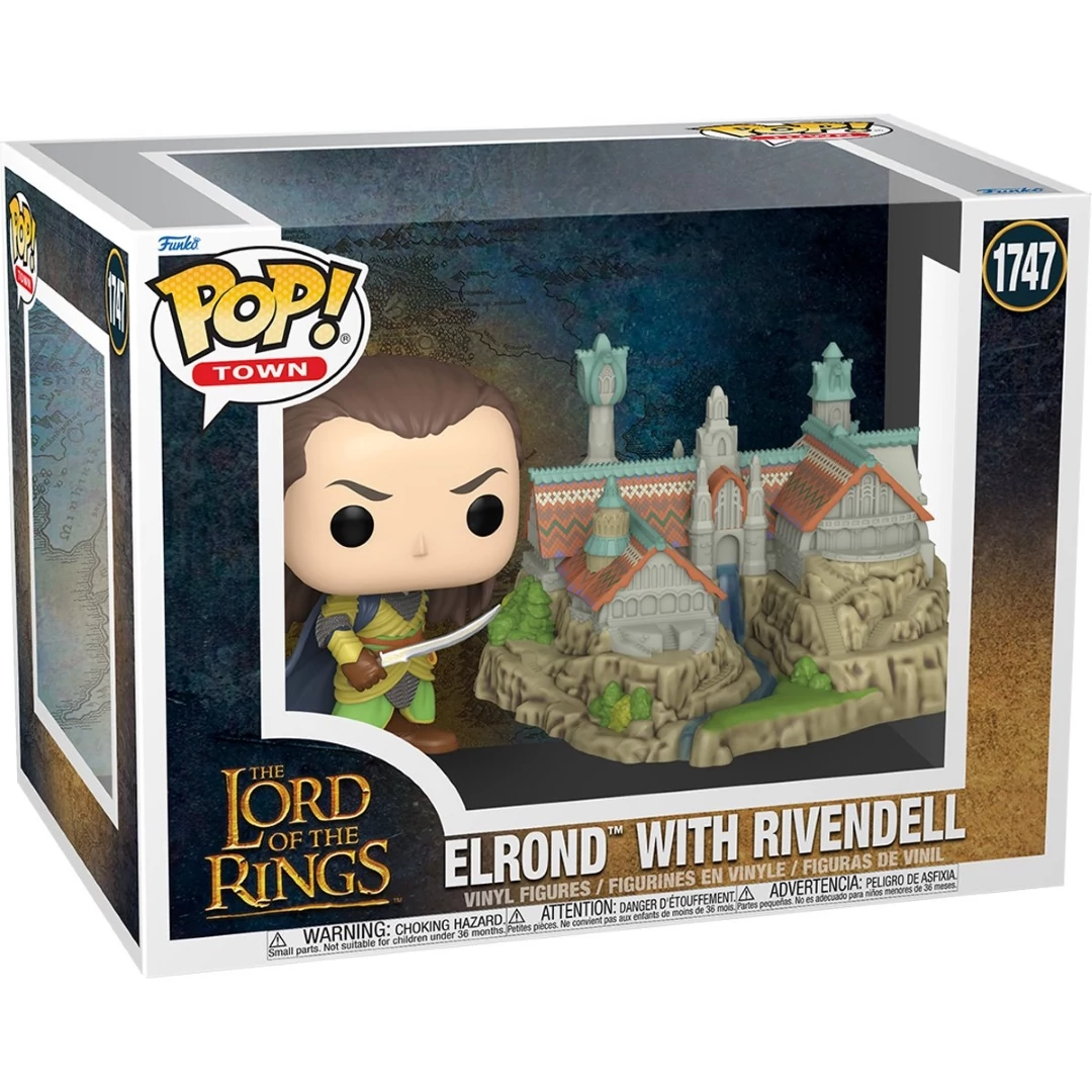 sticky Funko POP! Town: Lord of the Rings S8 -Elrond & Rivendell