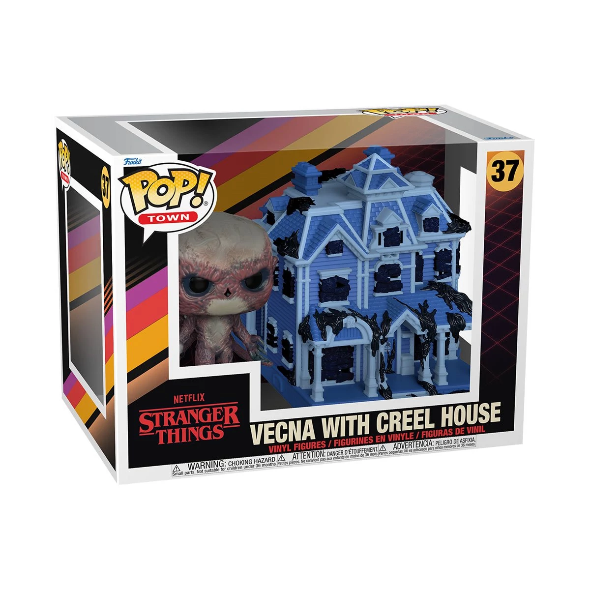 sticky Funko POP! Town: Stranger Things - Creel House w/Vecna figura #37