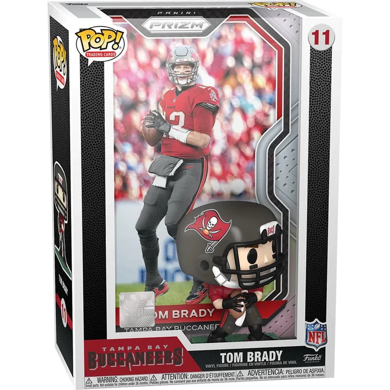 sticky Funko POP! Trading Cards: Tom Brady figura