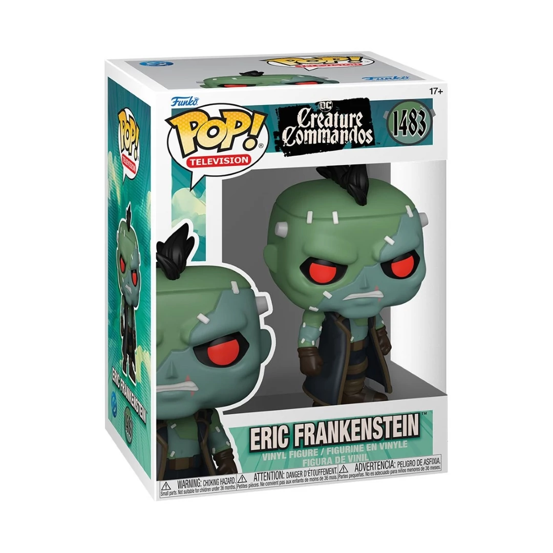 sticky Funko POP! TV: Creature Commandos S1 - Eric Frankenstein