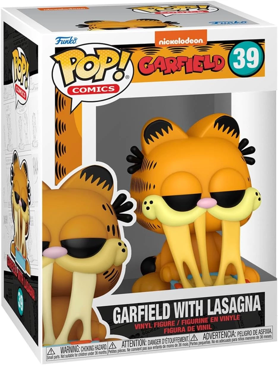 sticky Funko POP! TV: Garfield - Garfield w/Lasagna Pan figura #32