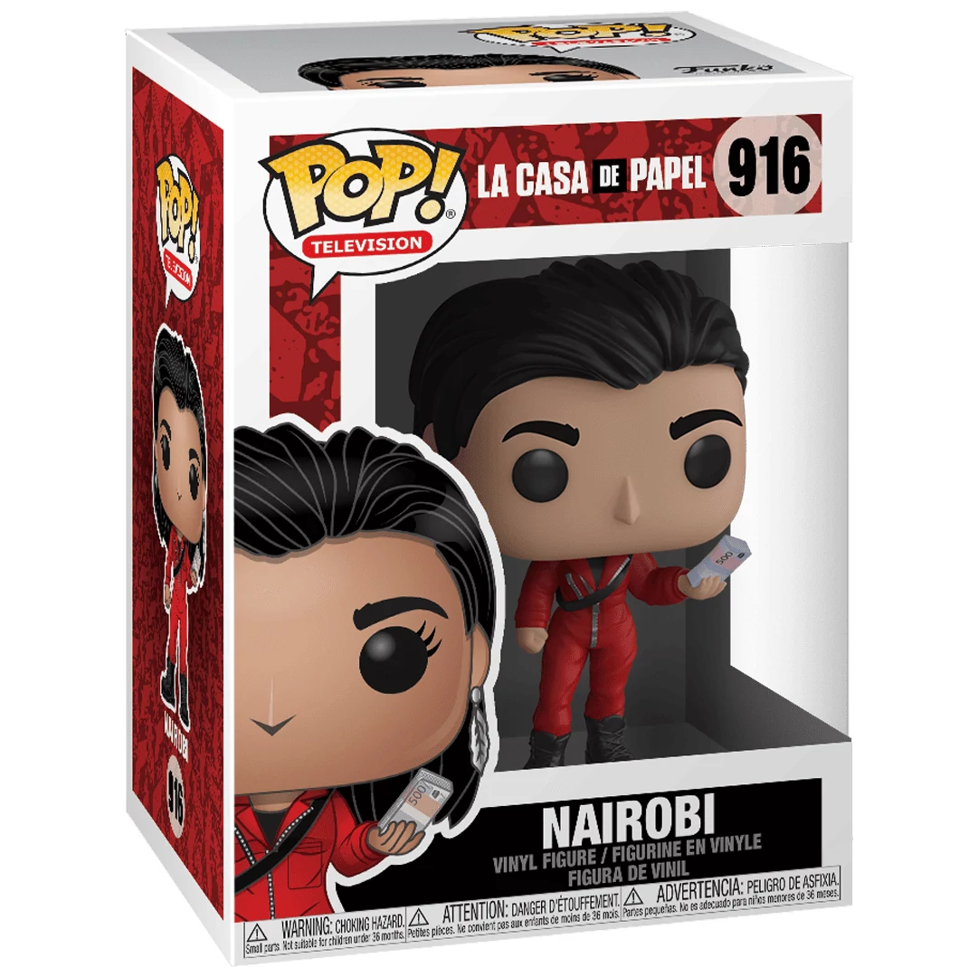 sticky Funko POP! Television: La Casa de Papel - Nairobi figura