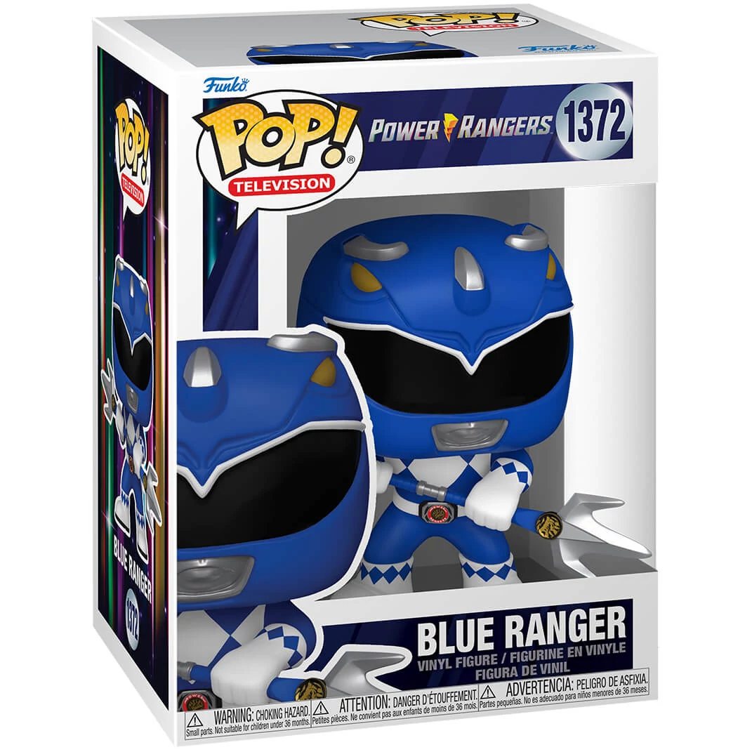 sticky Funko POP! TV: Mighty Morphin Power Rangers 30th - Blue Ranger figura