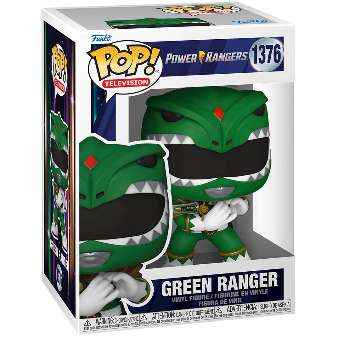 sticky Funko POP! TV: Mighty Morphin Power Rangers 30th - Green Ranger figura