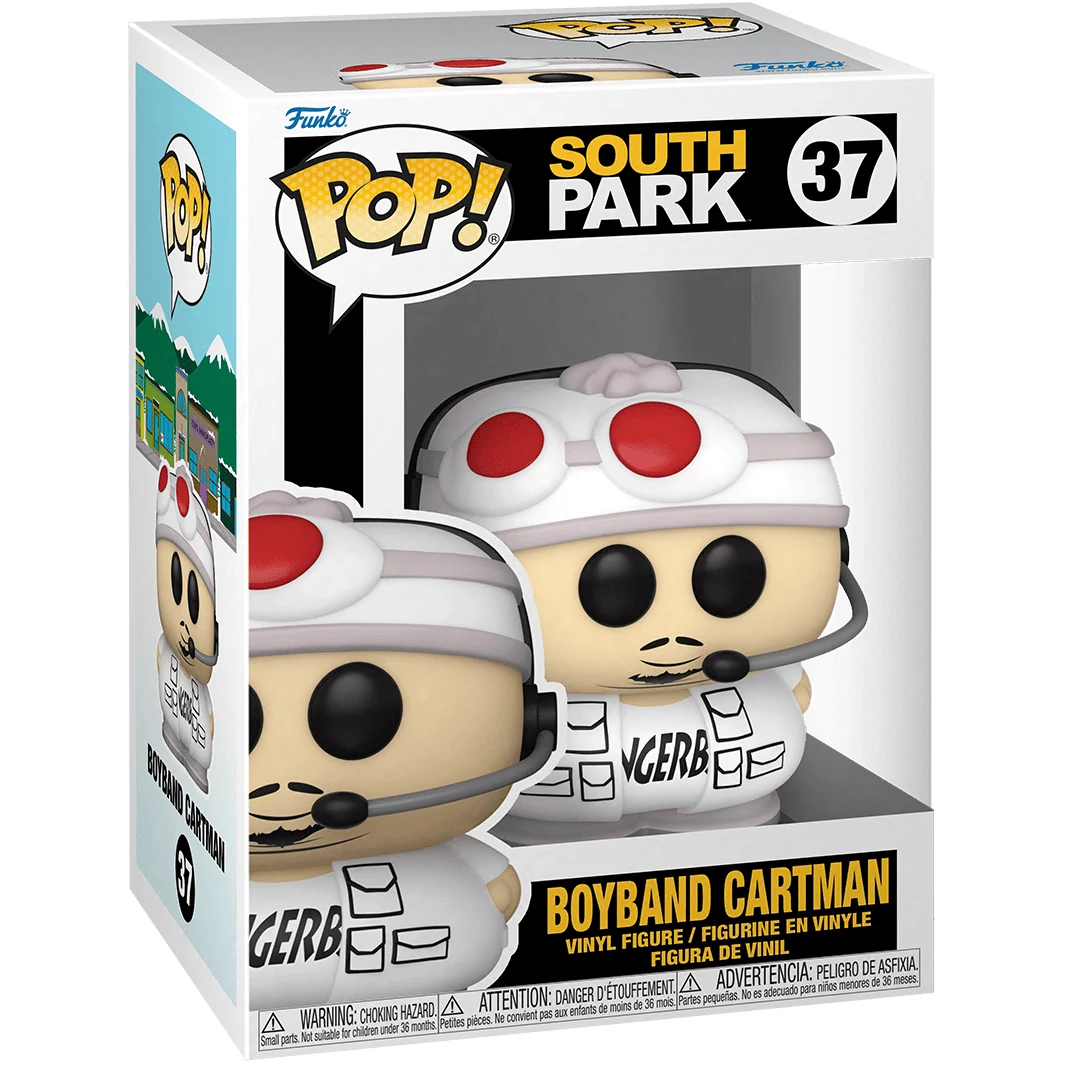 sticky Funko POP! TV: South Park - Boyband Cartman figura #37