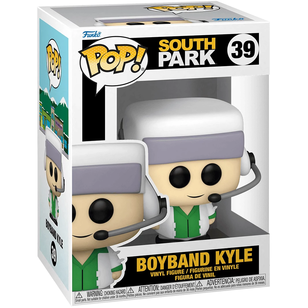 sticky Funko POP! TV: South Park - Boyband Kyle figura #39