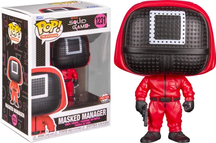 sticky Funko POP! TV: Squid Game - Square: Masked Manager figura