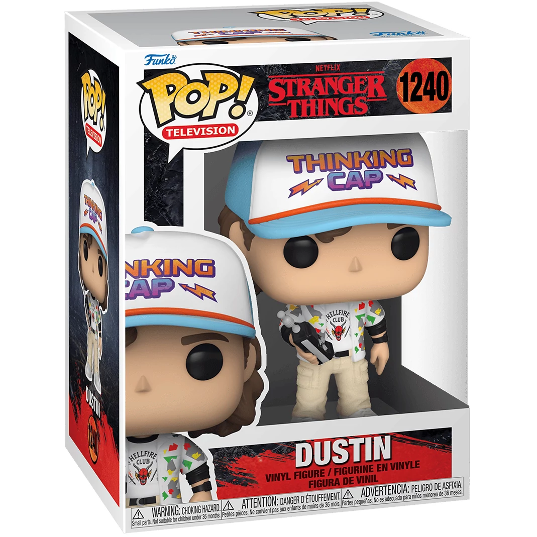 sticky Funko POP! TV: Stranger Things - Dustin figura #1240