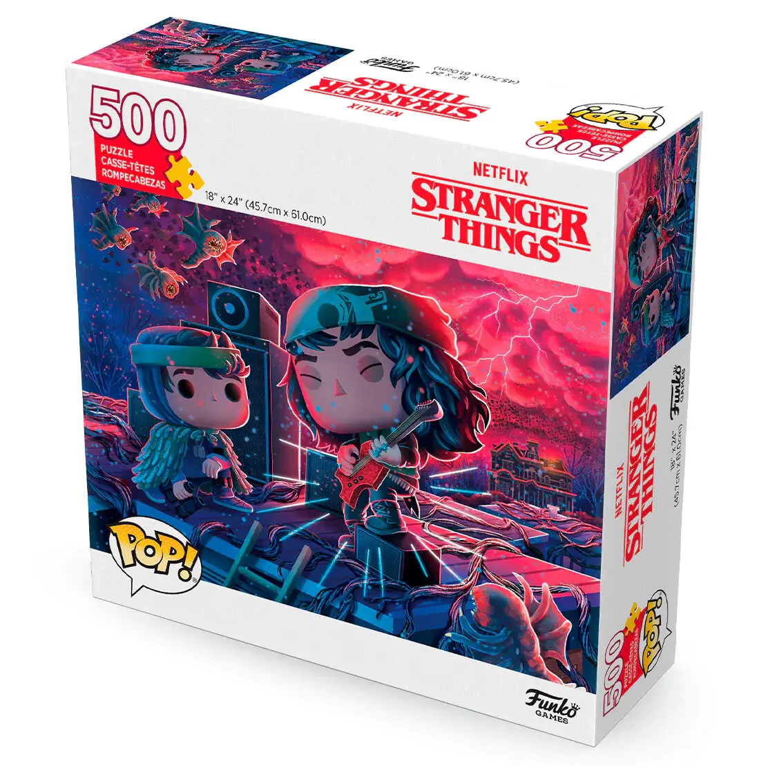 sticky Funko Pop! TV: Stranger Things - Eddie w/ Guitar puzzle