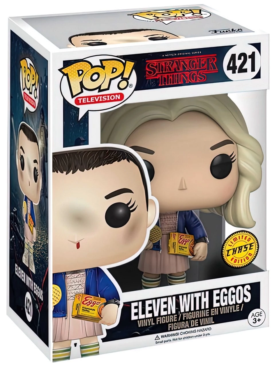 sticky Funko POP! TV: Stranger Things - Eleven (Eggos) figura chase #421