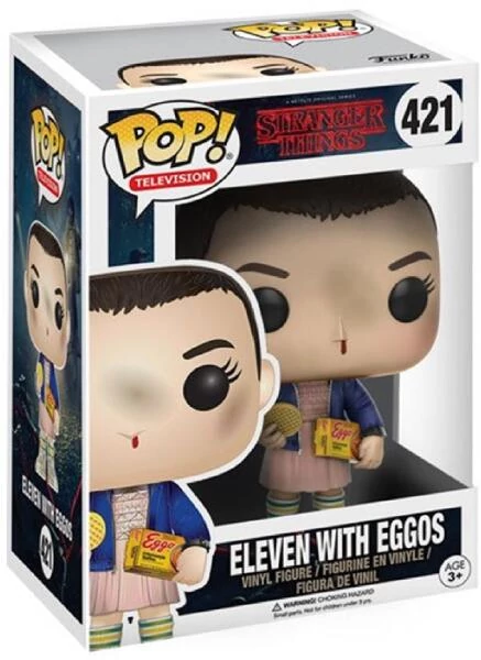 sticky Funko POP! TV: Stranger Things - Eleven (Eggos) figura #421