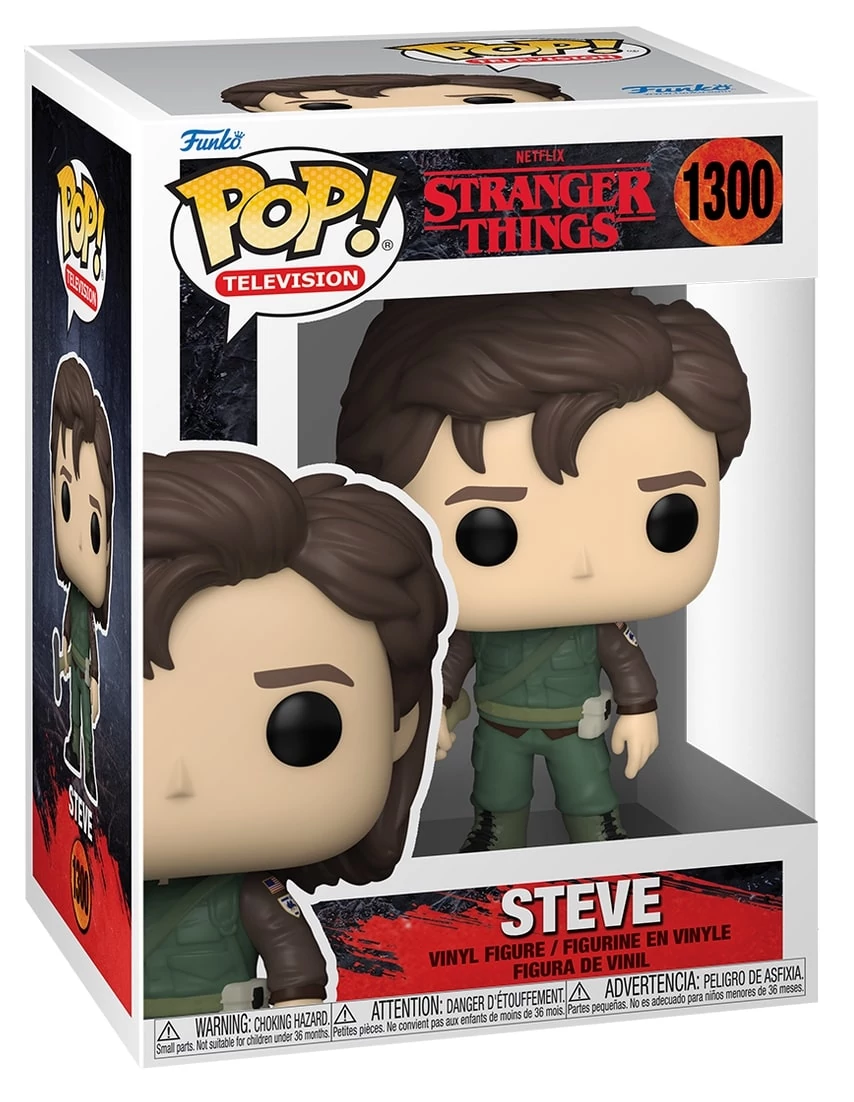 sticky Funko POP! TV: Stranger Things - Hunter Steve figura #1300