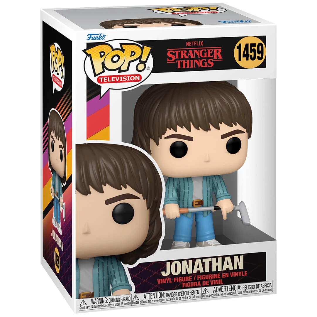 sticky Funko POP! Television: Stranger Things - Jonathan w/ golf club figura