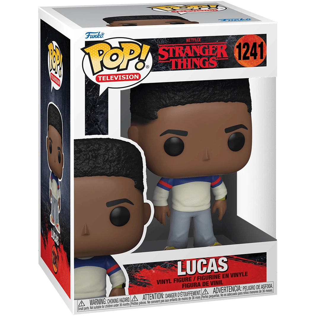 sticky Funko POP! TV: Stranger Things - Lucas figura #1241