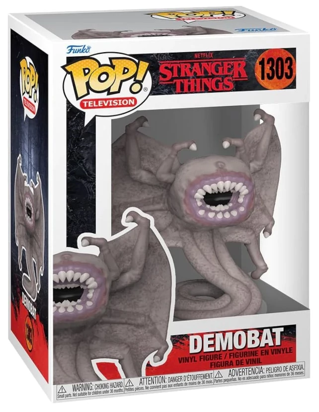 sticky Funko POP! TV: Stranger Things S4 - Demobat figura #1303