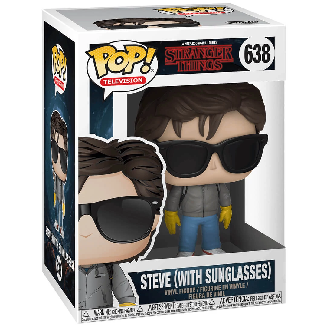 sticky Funko POP! TV: Stranger Things - Steve w/ Sunglasses figura